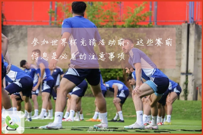参加世界杯竞猜活动前，这些赛前信息是必看的注意事项