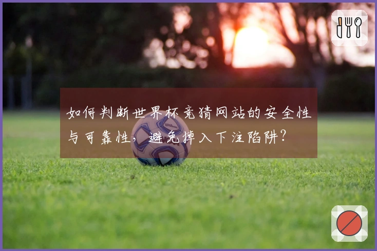 如何判断世界杯竞猜网站的安全性与可靠性，避免掉入下注陷阱？
