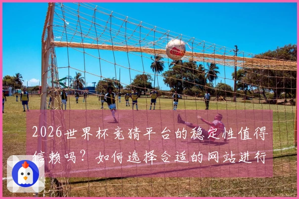 2026世界杯竞猜平台的稳定性值得信赖吗？如何选择合适的网站进行投注