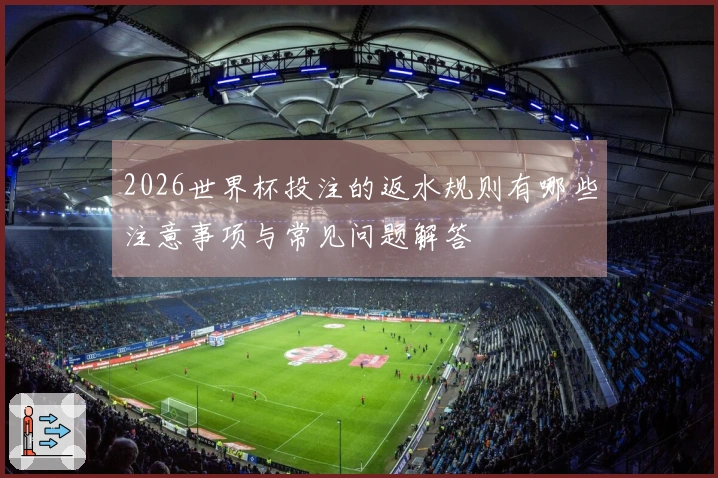 2026世界杯投注的返水规则有哪些注意事项与常见问题解答