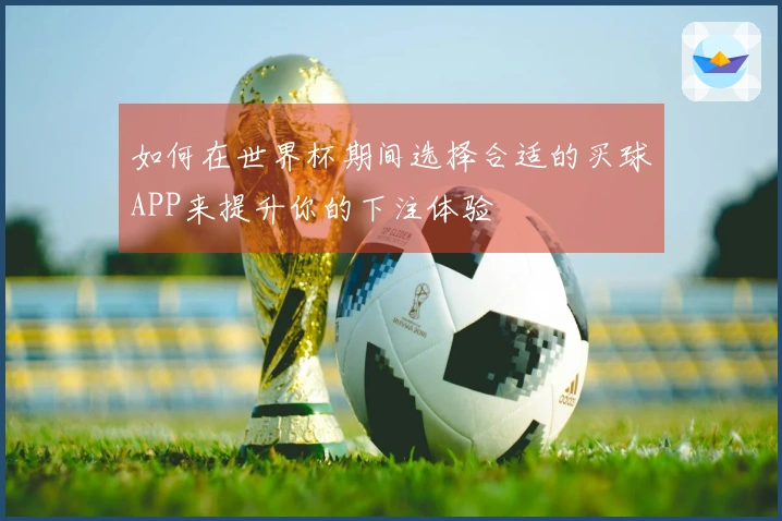 如何在世界杯期间选择合适的买球APP来提升你的下注体验