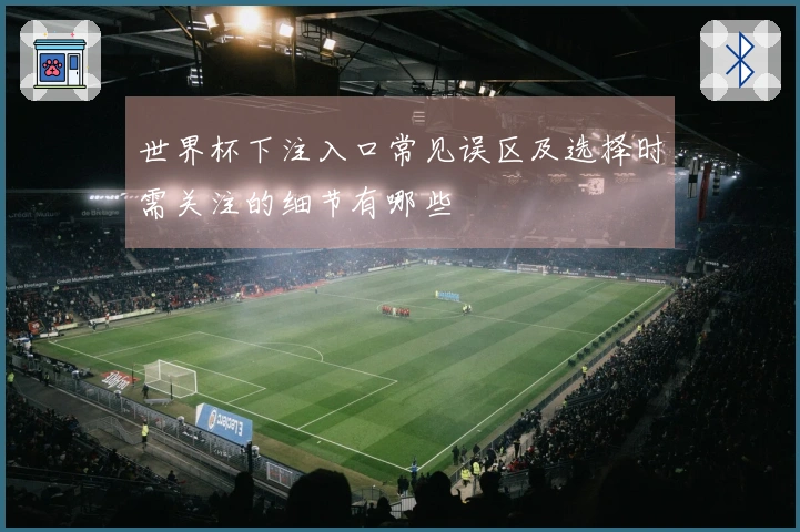 世界杯下注入口常见误区及选择时需关注的细节有哪些